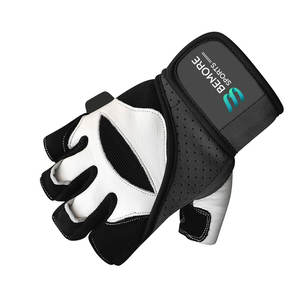 Gants d'entraînement en cuir rembourrés sur mesure pour la musculation, vente en gros de gants de fitness pour la gym et les sports, pour la musculation et l'exercice - Product Image 3