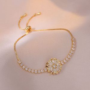 Collar De Acero Inoxidable Cubic Zirconia Charm Jewelry Woman Stainless Steel Rotatable Sunflower <b>Necklace</b> Earring <b>Ring</b> Bracelet - Product Image 4