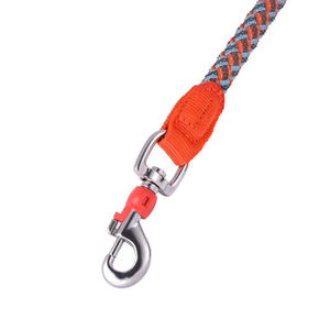 Spor ürünleri için 2025 Pet renkli köpek tasma turuncu yeşil Pet anti-kayıp halat tasma Polyester köpek tasma halat - Product Image 3