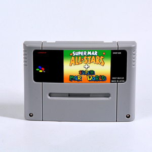 Super Mariod <span class=keywords><strong>World</strong></span> All Stars 2D Land Omega Return to Dinosaur Land 3x-Version EUR Batterie Économisez 16 bits Cartouche de jeu RPG - Product Image 3