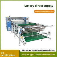 Machine de transfert numérique à rouleaux pour impression par sublimation sur tapis de souris, tapis de yoga, vêtements de sport – Modèle d'exportation Chine