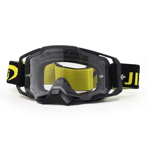 JIEPOLLY Usine OEM Offroad Moto Moto Sports Gear Rétro Motocross UV400 Mx Lunette De Casque Sport Lunettes Lunettes De Soleil