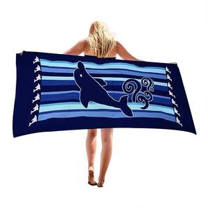 Полотенце пляжное из микрофибры - Product Image 1