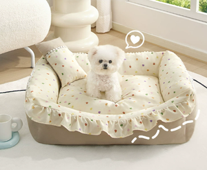 Toptan sevimli prenses tasarım küçük köpek evi çıkarılabilir yıkanabilir Pet yatak tüm sezon köpek kulübesi Pet malzemeleri - Product Image 1