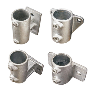 Conectores de Tubería para Sistemas de Barandillas de Seguridad de Hierro Maleable de Alta Resistencia 246, con Abrazadera de Llave Extraíble - Product Image 2