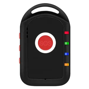 의료 경보 및 SOS 버튼이있는 무선 GSM SMS 시니어 텔레 케어 4g GPS 추적기 노인 케어 제품