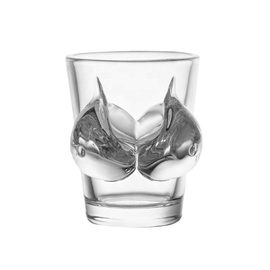 Vaso de chupito con forma de cuerpo humano, diseño novedoso de mujer sexy y hombre musculoso, vaso transparente para bar, fiestas, tequila y whisky - Product Image 1