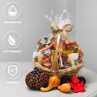 Rouleau de papier Cellophane Transparent Offre Spéciale pour emballage de fleur d'emballage cadeau
