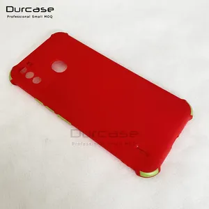 Two-color Button Silicone Phone Case Africa For Tecno CAMON 11 PRO 11 F1 K7 SPARK 2 KA7 Four Corners Anti-drop Protective