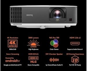 TK700 Home <b>Projector</b> 4K Lumens STEREO <b>Android</b> 11 Built-In Speakers Includes Screen <b>Android</b> 11 <b>Projector</b> - Product Image 4
