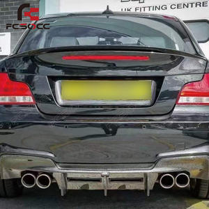 Diffusore Posteriore in Fibra di Carbonio per <span class=keywords><strong>BMW</strong></span> Serie <span class=keywords><strong>1</strong></span> E82 Coupé 2010-2013, Parti Auto di Alta Qualità - Product Image 5