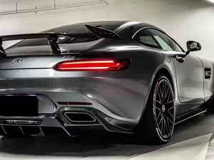 Kit carrosserie en Fiber de carbone Style Rz pour <span class=keywords><strong>Mercedes</strong></span> Benz <span class=keywords><strong>Amg</strong></span> Gt Gts <span class=keywords><strong>Gtc</strong></span> 18-23 mise à niveau diffuseur arrière jupes latérales à lèvre avant de haute qualité - Product Image 5