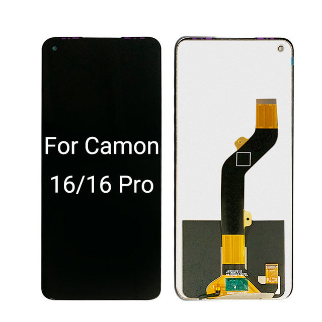 For Tecno Caomon16 Pro Smart Phone Screen Assembly Integrated LCD Display 400cd+ Luminance 1-Year Warranty Customized Packaging