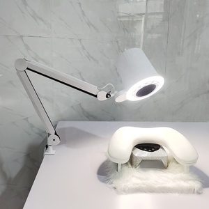 High Suction Adjustable Nail Dust Collector With 3 Color LED Lights Lamp Strong Force Low Noise Industrial Grade Fan Salon Spa - Product Image 2