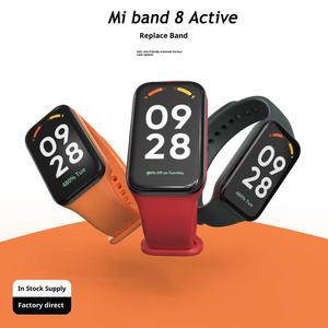 Correa y Funda de Reloj de TPU Sólido al por Mayor de Fábrica para Redmi Band 2 Mi Band 8 Active, Correa de Reloj Suave - Product Image 6
