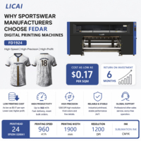 Imprimante à transfert FD1924 Yoga tank avec 24 têtes d'impression Epson I3200 A1 1100 ㎡ Impression couleur HD haute efficacité
