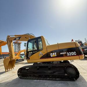 Excavatrice Cat 320C d'occasion la plus vendue, poids en état de fonctionnement de 20 tonnes de haute qualité à vendre - Product Image 1