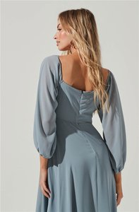 2024 inverno elegante moda Chiffon elegante moda alla moda Sexy manica lunga negozio Online di vestiti da <span class=keywords><strong>donna</strong></span> - Product Image 6