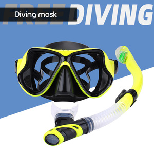 Máscara de snorkel y juego de snorkel seco de silicona, duradero, unisex, para natación y buceo - Product Image 5