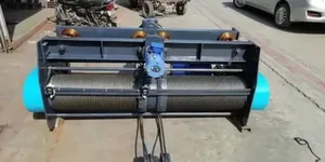 Electric Wire Rope <b>Hoist</b> Blue Steel Construction With Yellow Hook And Cable Drum Blue steel electric <b>hoist</b> Wire rope - Product Image 4