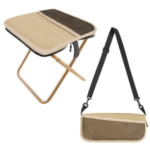 Hot Selling Custom Ultralight Mini <b>Folding</b> <b>Stool</b> Lightweight Oxford Chair Bag <b>Portable</b> Foldable Chair for Fishing - Product Image 1