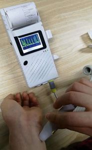 रक्त प्रवाह का पता लगाने के लिए प्रिंटर डिटेक्टर के साथ अदिशात्मक संवहनी डॉपलर - Product Image 3