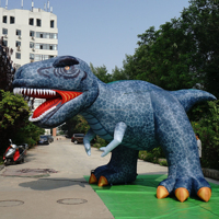 Paréo gonflable géant pour parc, jeu d'extérieur, tyrannosaure, dinosaure pour zoo, promotion