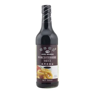 500 ml Wholesale for Seasoning Supermarkets OEM Factory Worcestershire Sauce