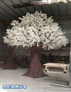 Bgh Ngoài Trời Tùy Chỉnh Ft Lớn Giả Lớn Cây Cao Nhân Tạo Giả Hoa Anh Đào Cây Kẹo Cao Su Cây Cho Vườn Nhà Hàng Trang Trí - Product Image 6