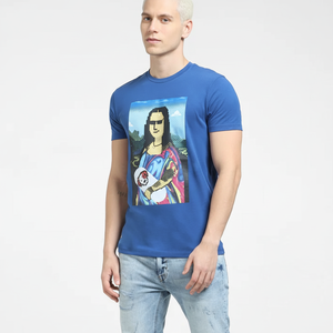 Wholesale OEM Women Heavyweight High Quality Breathable Cotton t Shirt Plus Size Aesthetic Stripe Men's Plain T-shirts - Product Image 1