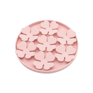 Bol pliable pour animaux de compagnie, style moderne, en silicone arrondi, étanche, pour chiens et chats, idéal pour les voyages - Product Image 1