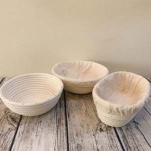 Venta caliente cesta de fermentación de baguette ovalada de ratán cesta de prueba de masa de pan - Product Image 4