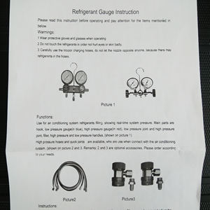 Цифровой коллектор-манометры для холодильного агента R134a - Product Image 3