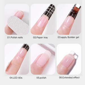 Nail Supply Vendors Non-Toxic Vegan Eco-Friendly Hema Free <strong>UV</strong> <strong>Gel</strong> Polish 15ml Jar Builder Extension <strong>Gel</strong> Polish 38 Colors CE - Product Image 3