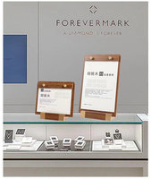 Support de table en acrylique transparent en forme de L, personnalisable, pour cadre photo, porte-menu, présentoir pour base en bois