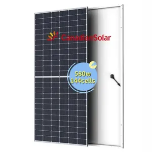 580W TOPHiKu6 태양 전지 패널 단결정 실리콘 고효율 가정용 새로운 에너지에 사용