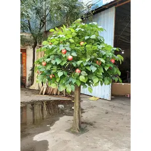 Pohon Apel Dekorasi Buatan, Pohon Apel Hiasan Tinggi Mini 240Cm, Harga Tanaman Pohon Apple Grosir