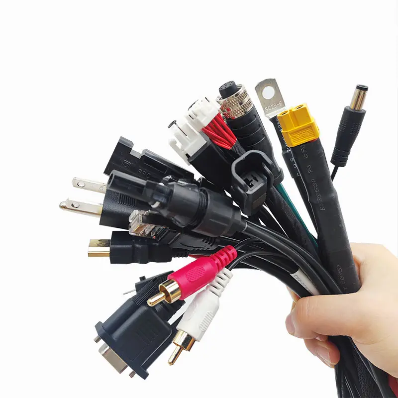 Connettore per assemblaggio cablaggio Jst personalizzato 2 3 4 Pin Molex Wire Cable Assembly