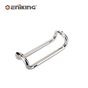 Poignée de porte en verre trempé Eniking OEM/ODM en acier inoxydable, design moderne, ambidextre, pour maison, bureau, hôtel, 8-12 mm, facile à installer - Product Image 4