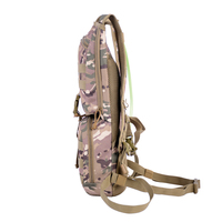 Sac à dos d'hydratation tactique Molle unisexe 3L pour le cyclisme, la randonnée, la chasse, le vélo, étanche