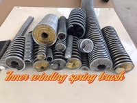 Prix usine Nylon vers l'intérieur enroulé à l'intérieur de la brosse en spirale pour le nettoyage du fil polissage détartrage