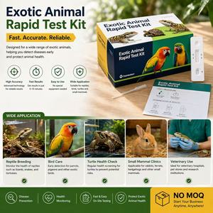 Kit <span class=keywords><strong>de</strong></span> Prueba Rápida para Animales Exóticos, Herramienta <span class=keywords><strong>de</strong></span> Detección Portátil en Sitio para Pequeños Mamíferos y Mascotas Exóticas, Verificación <span class=keywords><strong>de</strong></span> Enfermedades - Product Image 5