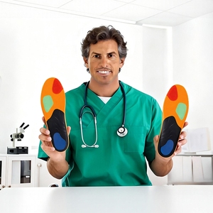 Semelles orthopédiques populaires de qualité supérieure, absorption des chocs, mousse à mémoire de forme, soutien de la voûte plantaire, semelles souples - Product Image 2