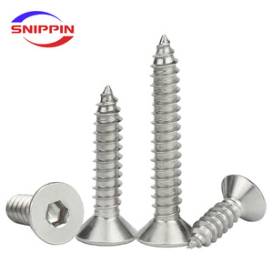 304 in acciaio inox a brugola esagonale esagono a <span class=keywords><strong>testa</strong></span> <span class=keywords><strong>svasata</strong></span> piatta <span class=keywords><strong>vite</strong></span> autofilettante ST2 ST2.3 ST2.6 ST3 ST3 ST3.5 ST4 ST5 ST5 ST5 ST6 ST8 - Product Image 4