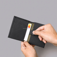 Dompet Xpac Custom Logo Pendek Lipat Dua Anti RFID Tempat Kartu Pola Karakter Unisex