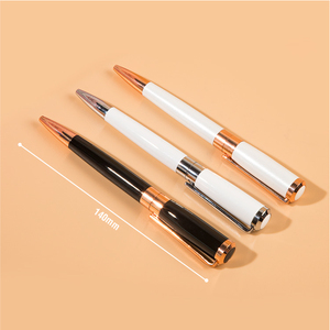 Sang Trọng 1.0Mm Kim Loại Nặng Gel Bút Biểu Tượng Tùy Chỉnh Nhôm Kinh Doanh Bút Với Mực Đen Cảm Thấy Tip Vừa Điểm Cá Nhân Biểu Tượng - Product Image 6