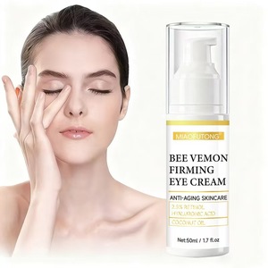 Crème raffermissante et hydratante pour les yeux, hydratante, liftante, atténuant les cernes et les ridules, soin des yeux - Product Image 3