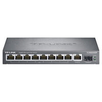 Switch Gigabit PoE administrado en la nube Tp-link TL-SG2210LPF/TL-SG2206LPF de 6/10 puertos, 1 puerto SFP de 2.5G para cámaras IP y AP inalámbricos