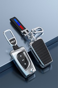 Pour TOYOTA SILICONE + METAL étui à clés de voiture étui à bagages - Product Image 3