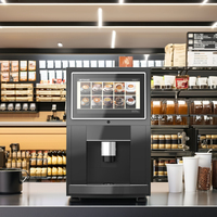 Machine à café et chocolat chaud entièrement automatique JL24 instant Mocha, usage commercial